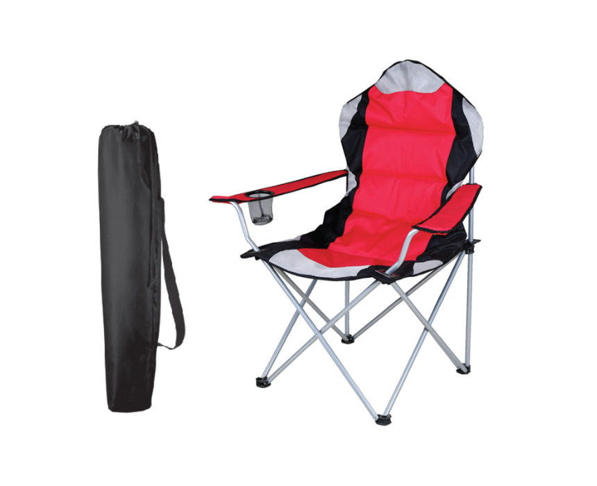 Untitled design Padded Curved Back Folding Chair - Image 1