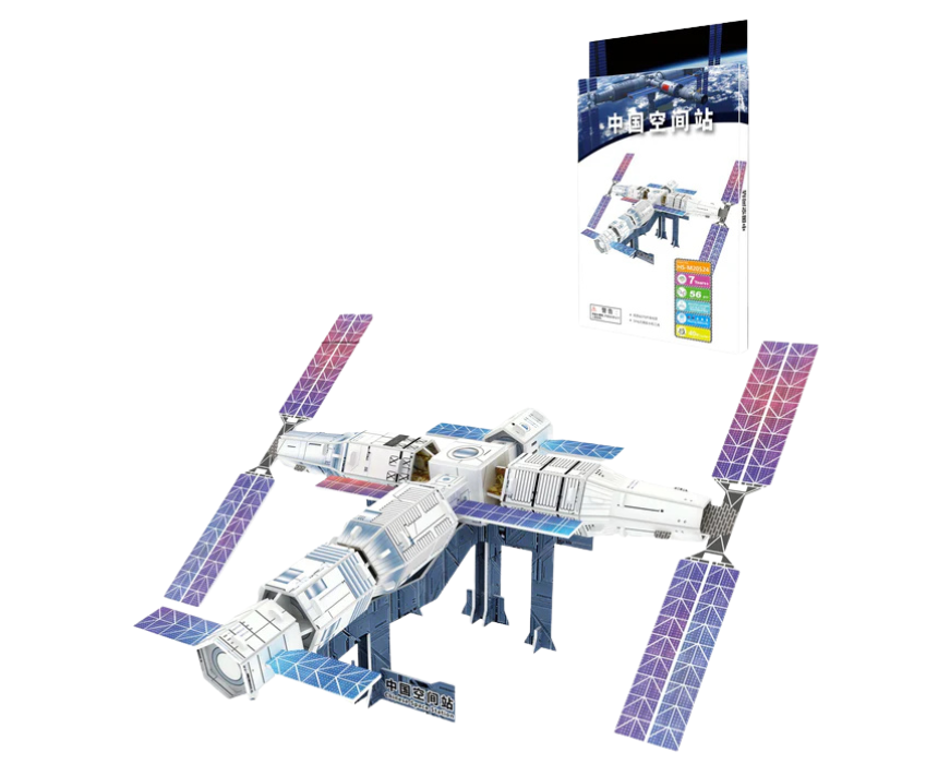 Untitled design Tiangong Space Station 3D Foam Puzzle Small - Image 1
