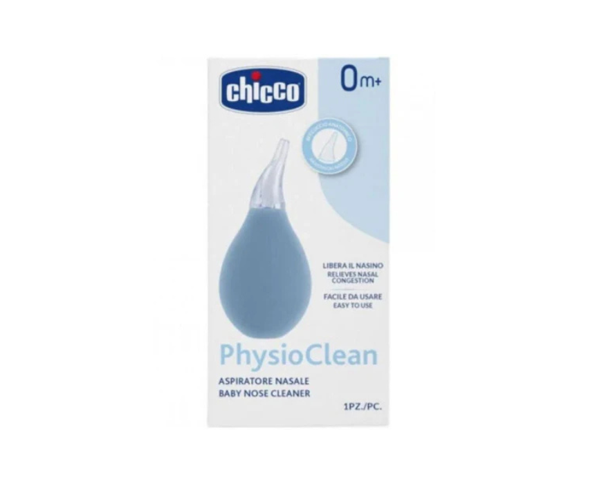 Chicco PhysioClean Nasal Aspirator in Blue - Image 1