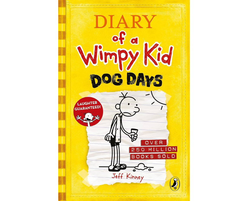 Untitled design Diary of a Wimpy Kid Dog Days Book 4 - Image 1