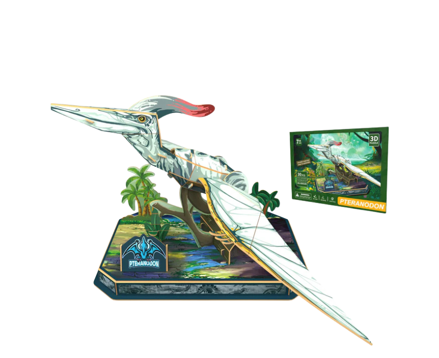 Untitled design Pteranodon Dino 3D Puzzle - Image 1