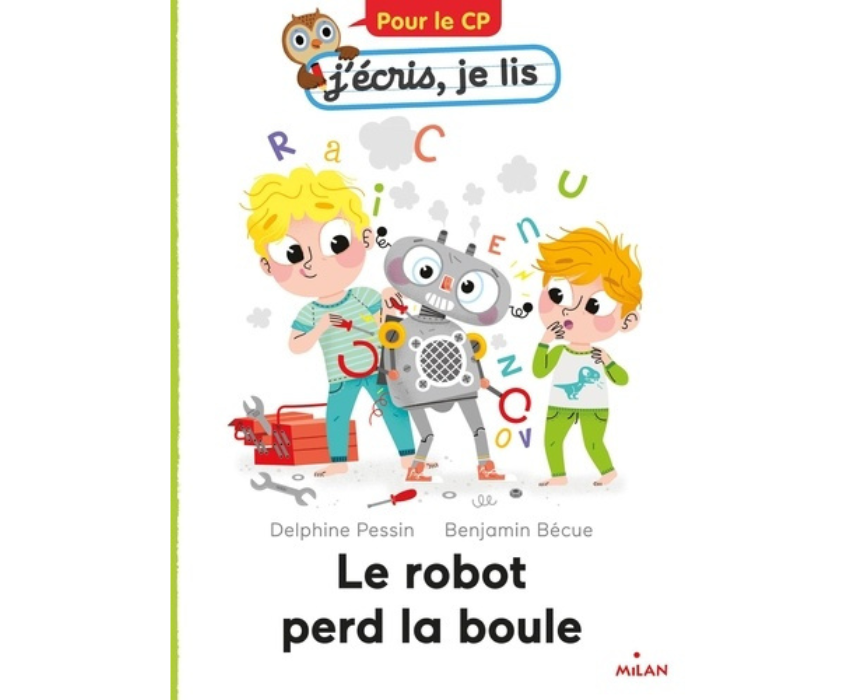 Untitled design J'ECRIS JE LIS CP LE ROBOT PERD LA BOULE - Image 1