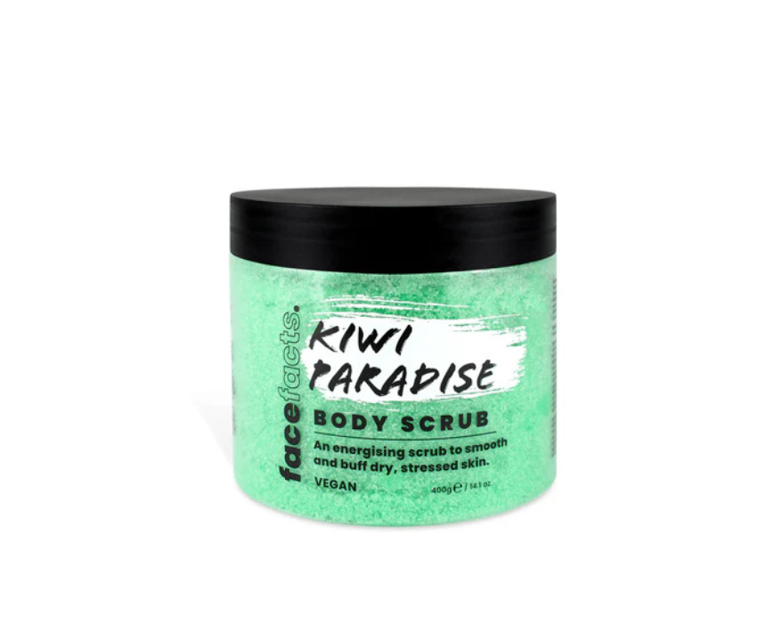 Face Facts Kiwi Paradise Body Scrub 400g - Image 1