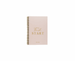 Fresh Start Linen Touch Foil Lined Notebook - Image 