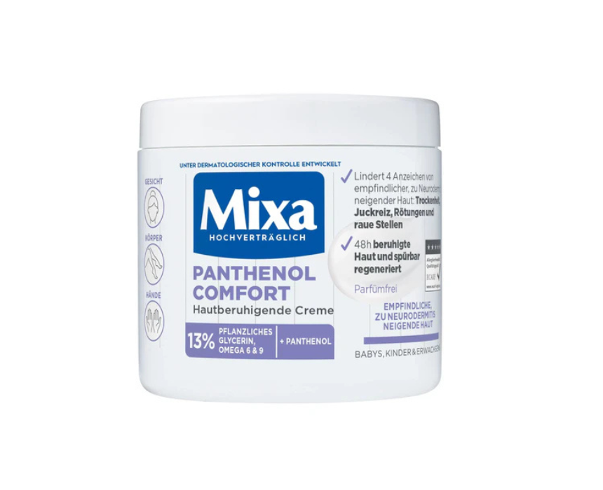 Mixa Panthenol Comfort Cream 400ml - Image 1