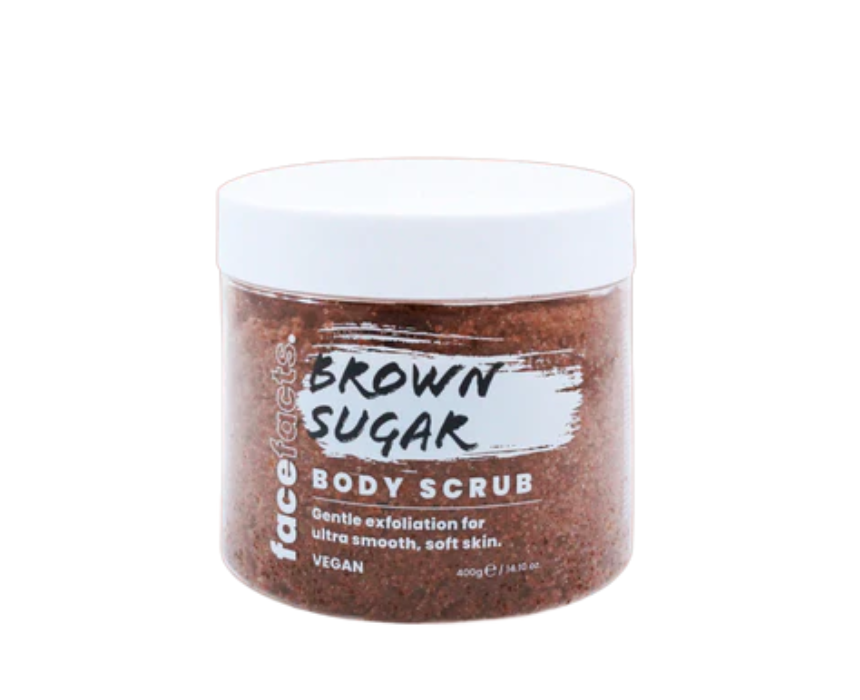 Face Facts Brown Sugar Body Scrub 400g - Image 1