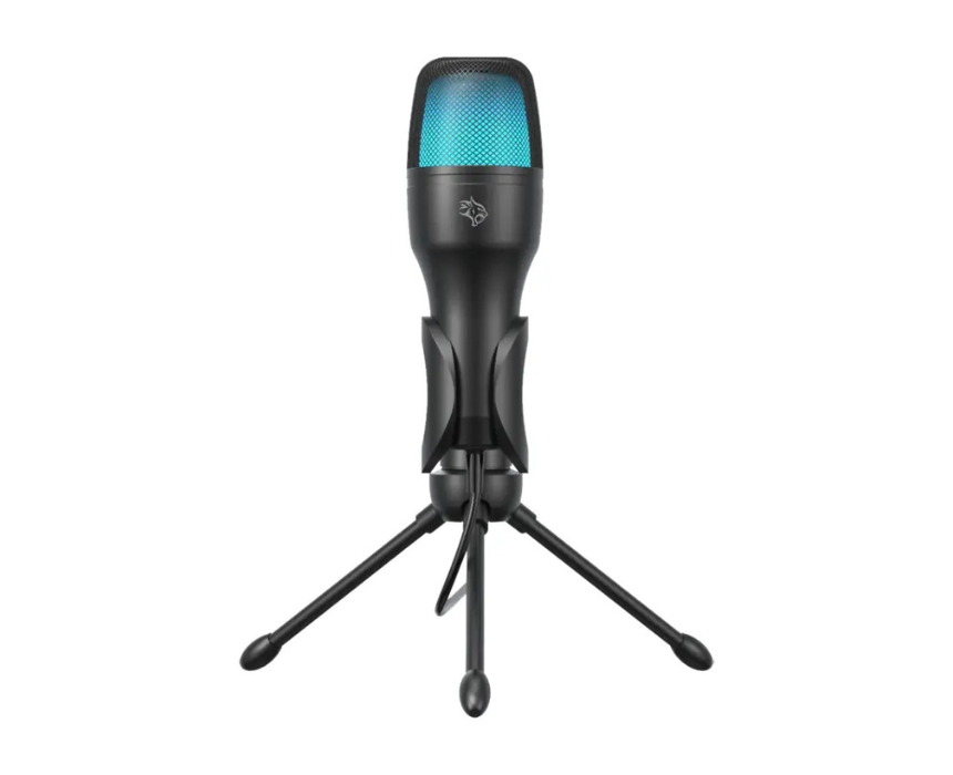 Untitled design Gaming USB Condenser Microphone with RGB Lights Desk Tripod Stand 1.5M Cable PDX551 - Image 1