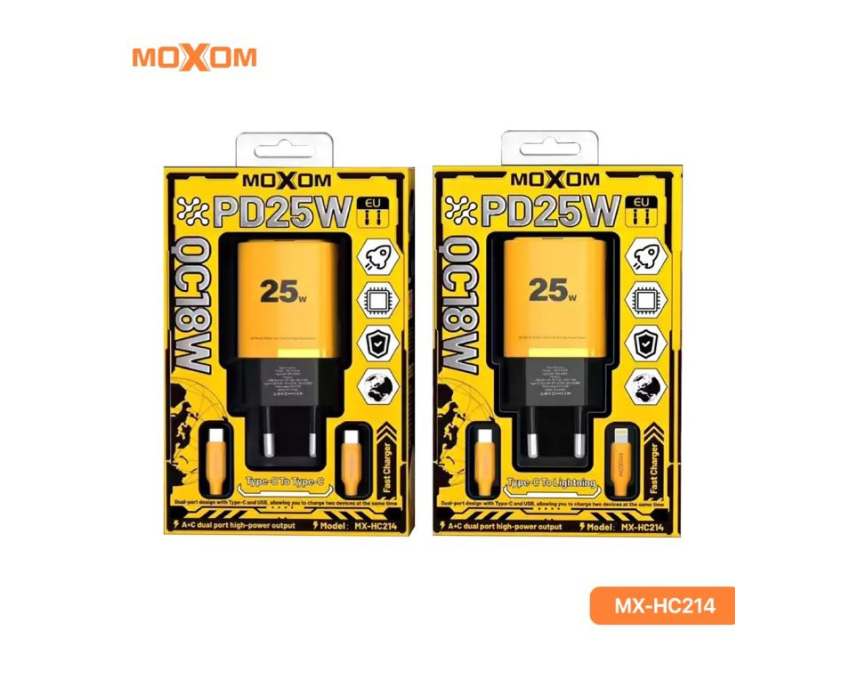Untitled design (6) Moxom PD 25W Fast Charger USB C - Image 1