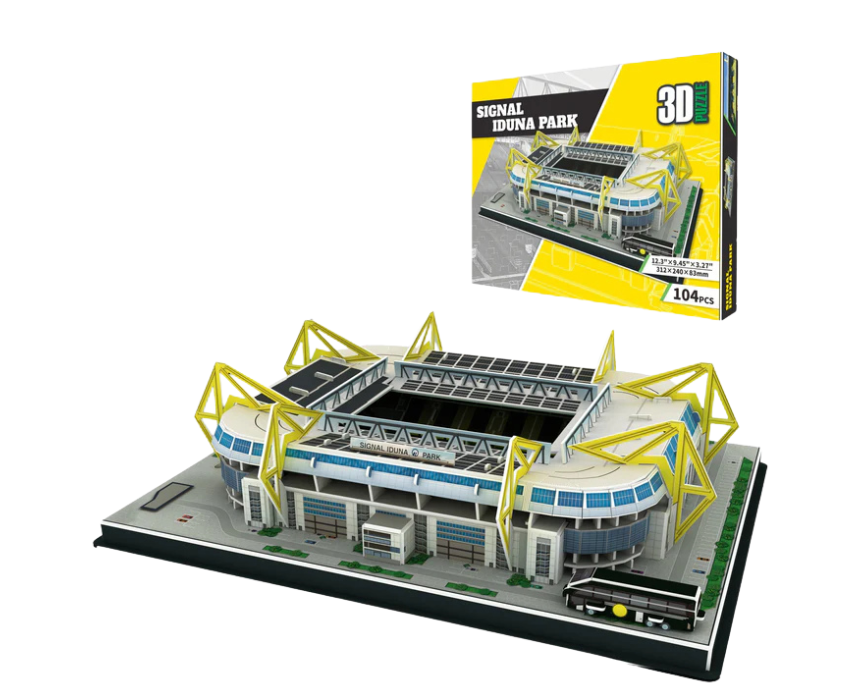 Untitled design Westfalen Dortmund Stadium 3D Puzzle Large - Image 1