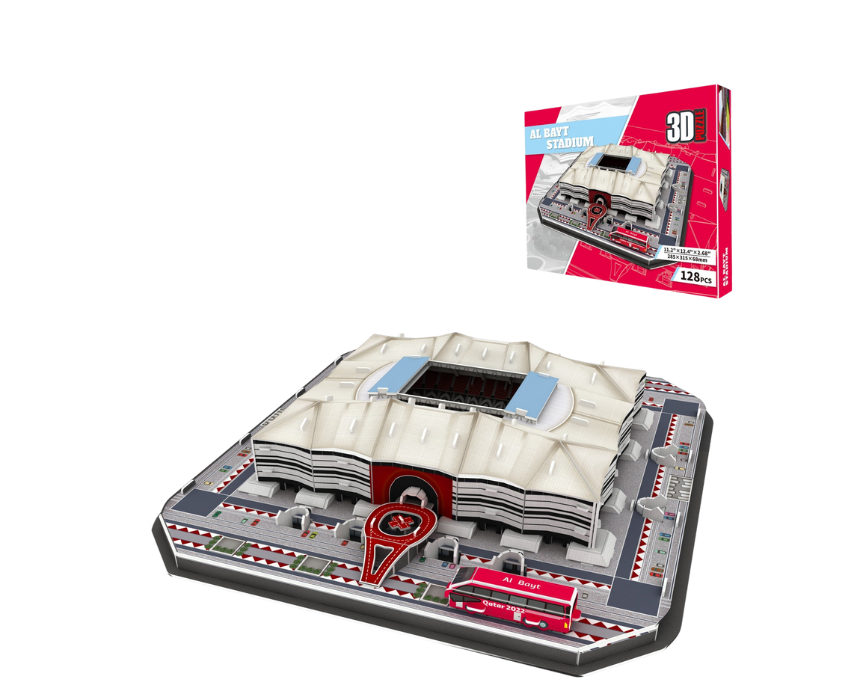 Untitled design Al Bayt Stadium 3D Puzzle Large - Image 1