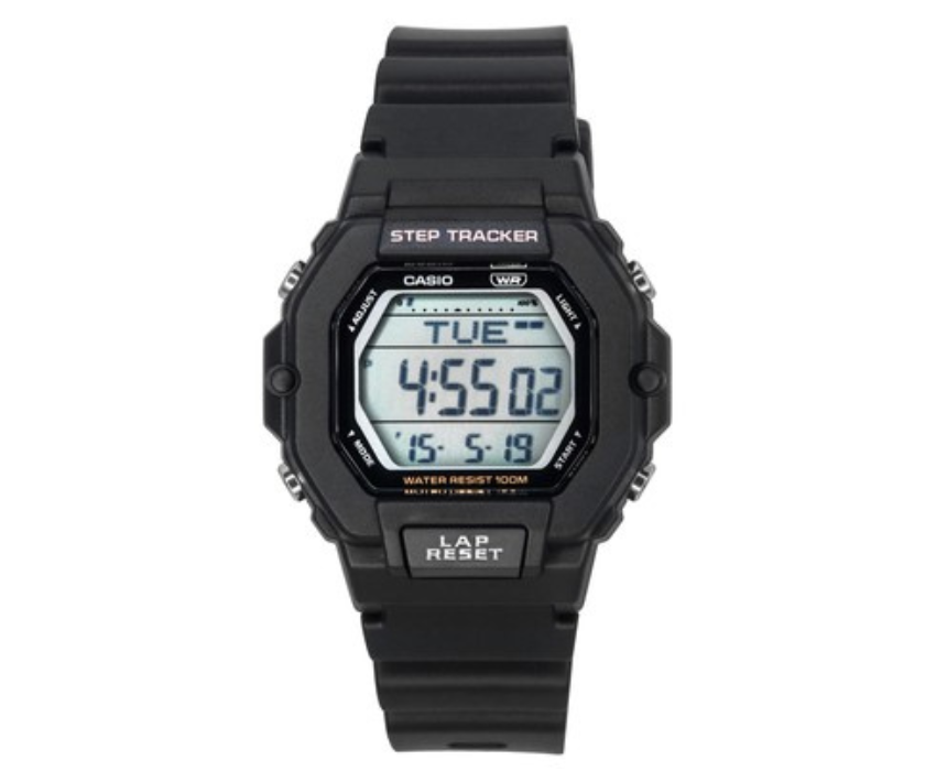 Untitled design Casio Glu Watch Digital Black Case Black Resin Strap LWS 2200H 1AVDF - Image 1