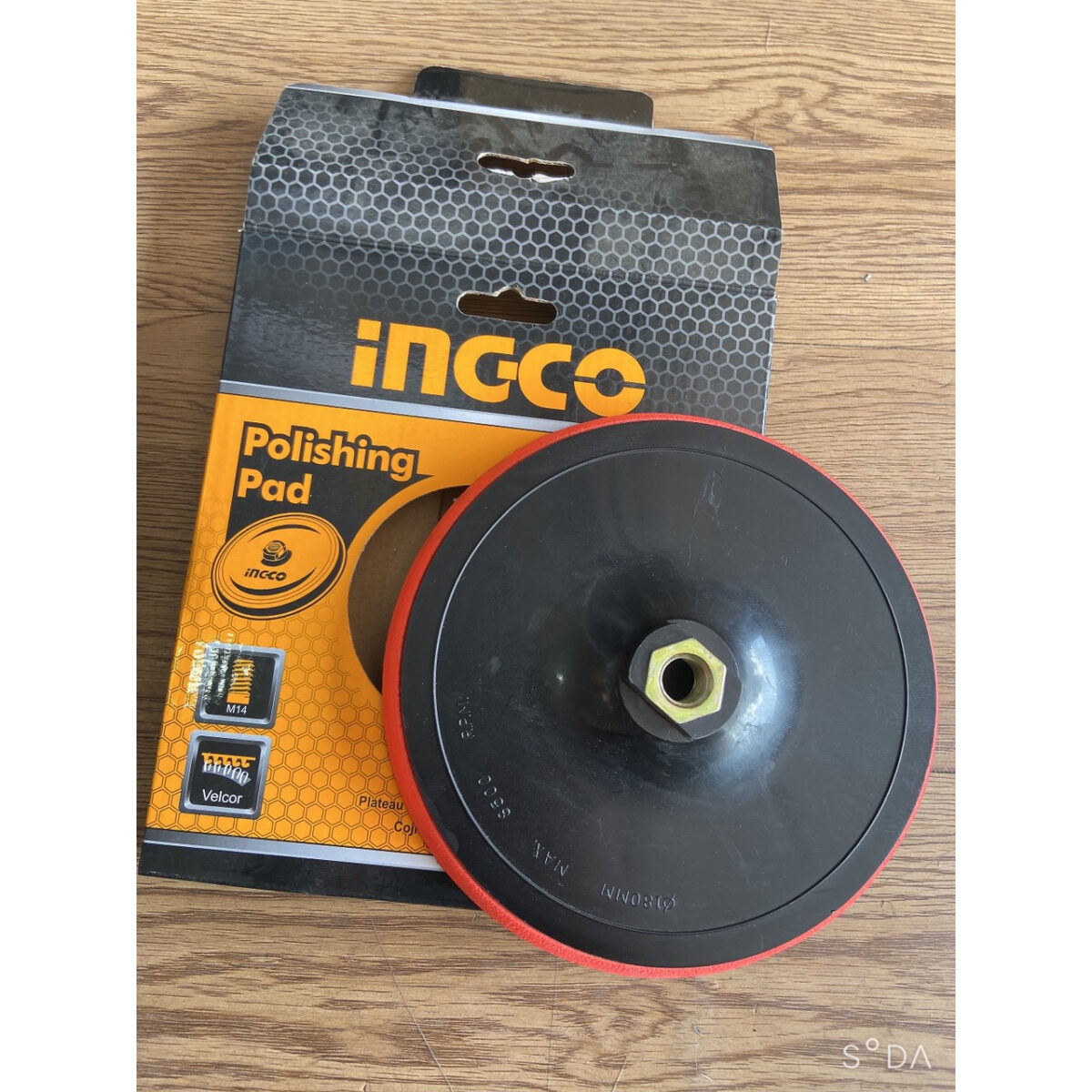 INGCO 180mm M14 Polishing Pad - Image 