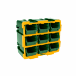 JADEVER 9‑Piece Modular Storage Bin Set - Image 