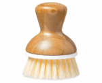 Full Circle Bubble Up Bamboo Dish Brush Palm - Image 
