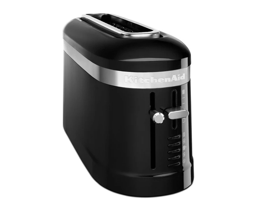 1 KitchenAid Long Slot 2-Slice Toaster in Onyx Black - Image 1