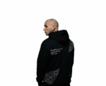 Script Stitched Winter Hoodie - Image 
