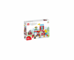 Builder Brand Fire Station Building Block Set - Image 