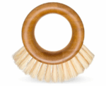 Full Circle The Ring Bamboo Vegetable and Fruit Cleaning Brush - Image 