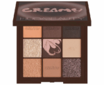 Creamy Obsessions Eyeshadow Palette Neutral Brown Huda Beauty - Image 