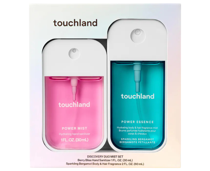 1 Sparkling Bliss Limited Edition Body And Hand Mist Essentials Set Touchland - Image 1