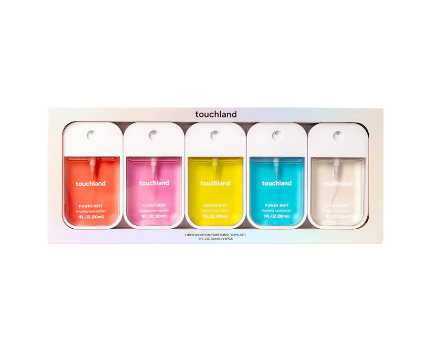 1 Limited Edition Power Mist Hydrating Hand Sanitizer Top 5 Set Touchland - Image 1