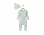 Whale Outfit Set 3 Piece in Green - Image 