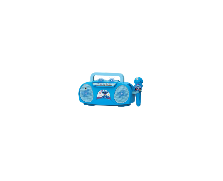 1 Disney Stitch Bluetooth Karaoke Speaker - Image 1