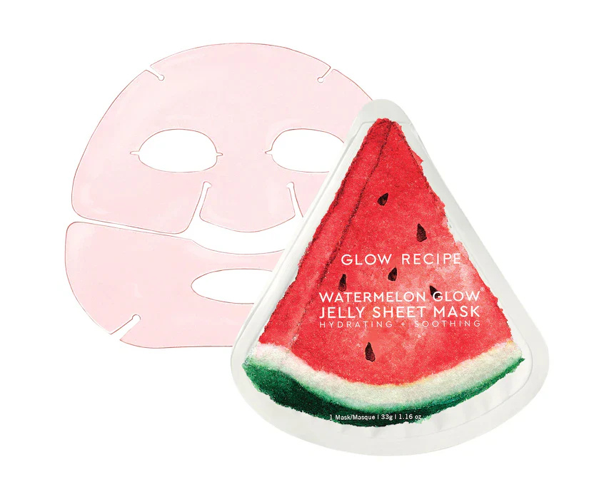 1 Watermelon Glow Hydrating And Soothing Jelly Sheet Mask Glow Recipe - Image 1