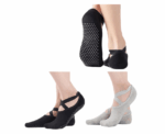 (3x) Pilates Non-Slip Grip Socks Offer - Image 