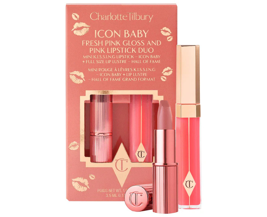 1 K I S S I N G Lipstick And Lip Gloss Duos Charlotte Tilbury - Image 1