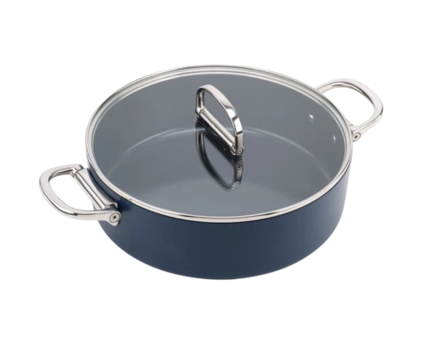 1 Joseph Joseph Space 28cm Non-Stick Shallow Casserole - Image 1
