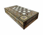Royal Texture Backgammon Boardgame - Image 