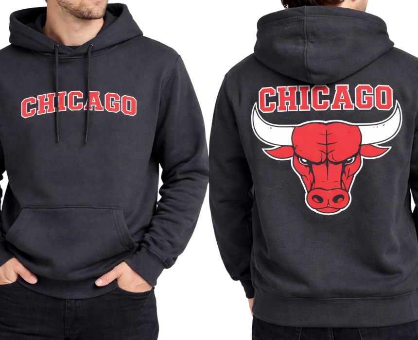 10 Chicago Bulls Men’s Hoodie - Image 1