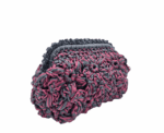 The Recta Raffia Flower Clutch - Image 