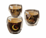 Ramadan Double Glass Espresso Cup - Image 