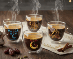 Ramadan Double Glass Espresso Cup - Image 