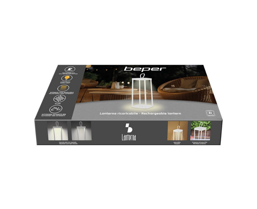 12 Beper Rechargeable LED Lantern - Image 1