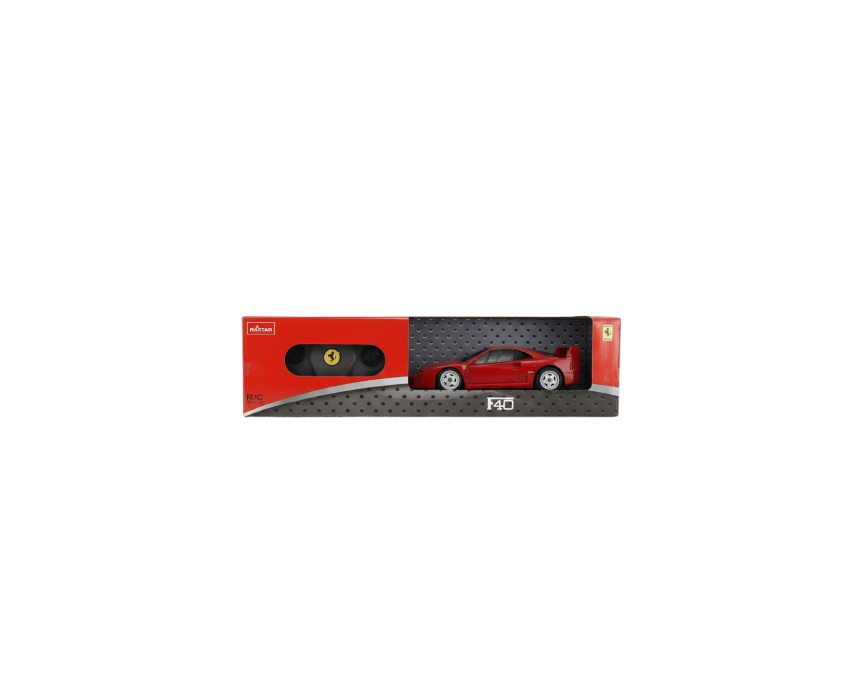 12.1 RASTAR RC 1 24 Ferrari F40 RED Remote Controlled 1:24 Ferrari F40 Red Car by Rastar - Image 1