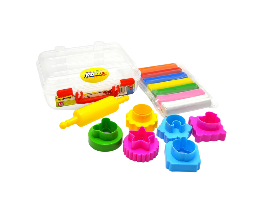 122 Kid Art Modeling Clay Set - Image 1