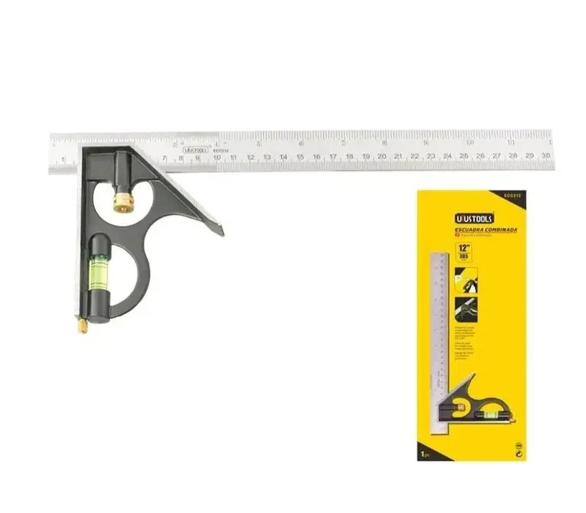 Uyustools 12" Combination square - Image 1
