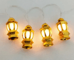 Ramadan Lantern Lights in Yellow - Image 