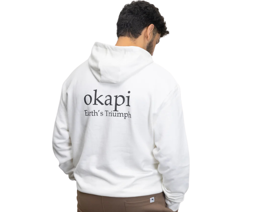 15 Canopy Hoodie in White - Image 1