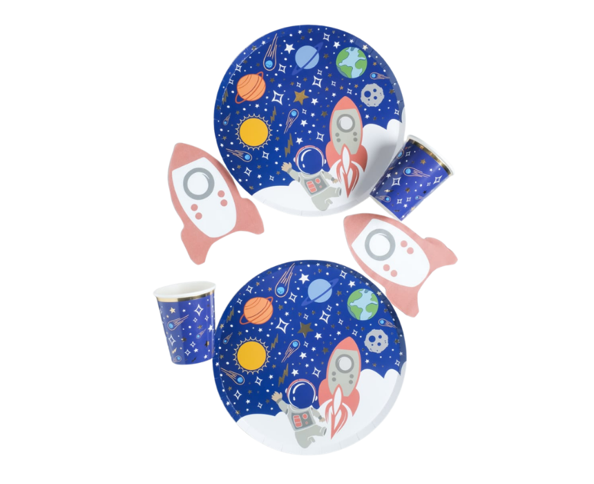 162 Space Tableware Set - Image 1