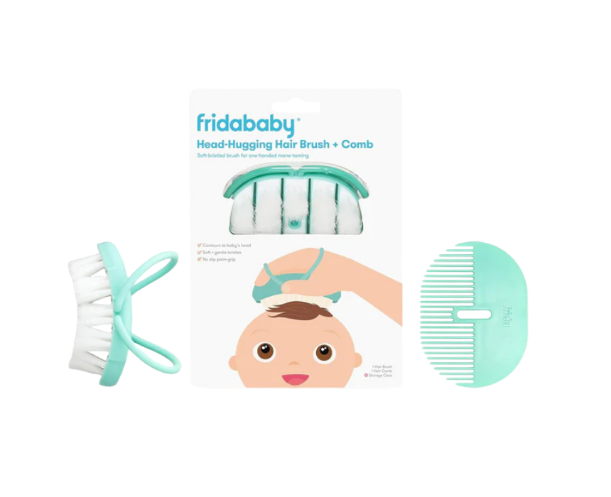 175 Frida Baby Head Hugging Hairbrush and Comb Set - Image 1