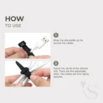 Adjustable Zip Ties (Pack of 10) - Image 