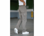 Denim Cargo Pants - Image 