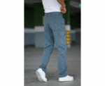 Denim Cargo Pants - Image 