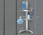 SimpleHuman Corner Shower Caddy, - Image 