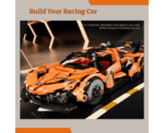 Orange Bricks Racing Car - Image 