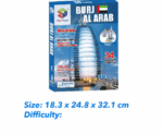 3D Puzzle Burj Al Arab Large Size - Image 